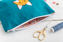 Load image into Gallery viewer, Cheeky Fox Make-up Bag
