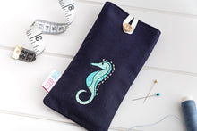 Load image into Gallery viewer, Seahorse Glasses Case
