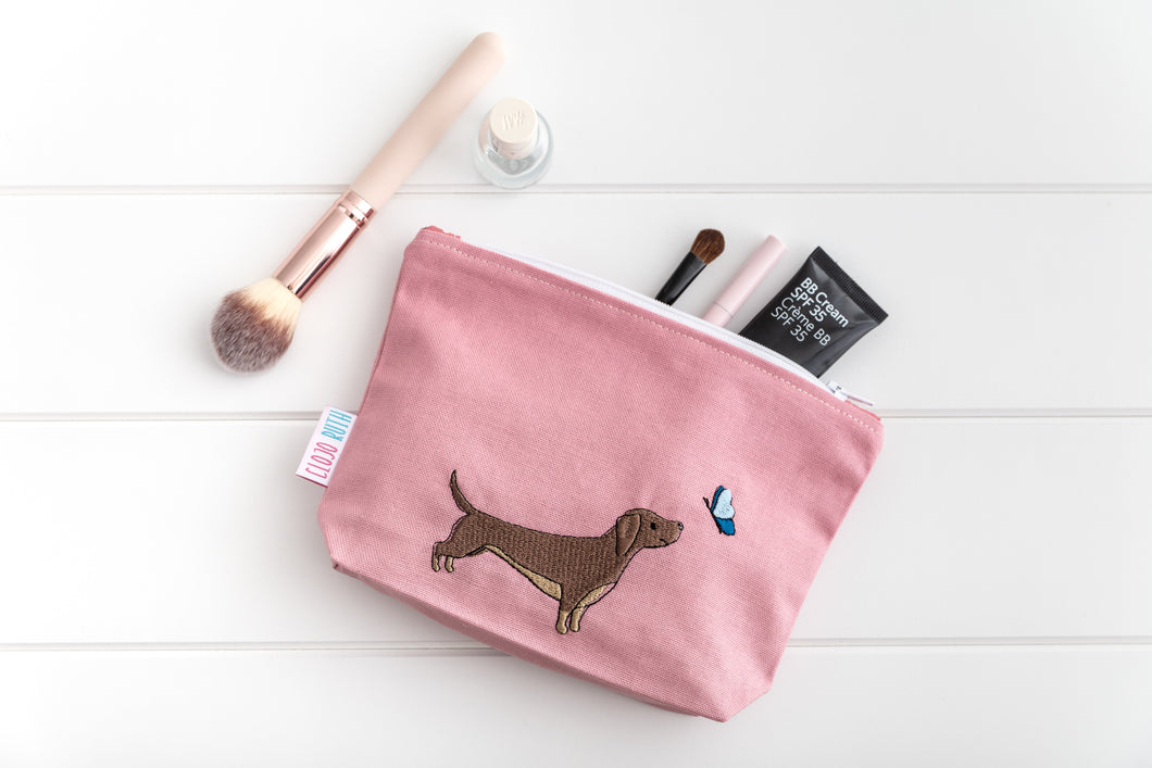 Sausage Dog Make-up Bag