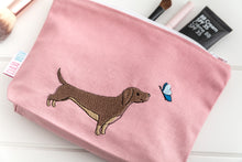 Load image into Gallery viewer, Sausage Dog Make-up Bag
